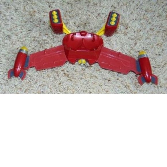 Kids Ironman Toy Talking & Light Up Hasbro Marvel Iron Man with Wings Vintage - Picture 7 of 7